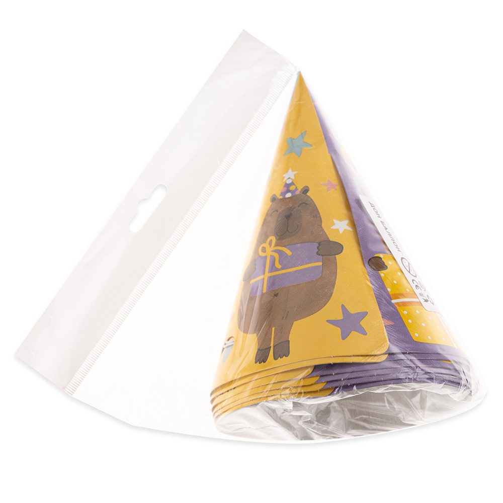 Колпаки, Капибара, СДР, Все Сбудется!, 6 шт. в упак.