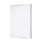 Люк-дверца ревизионная Evecs, с ручкой-задвижкой, размеры: общий 150*150мм, установочный 120*120мм, 225256