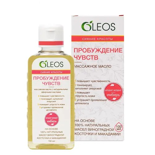Oleos масло массажное «Пробуждение чувств», 100 мл