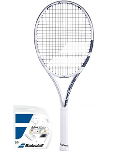 Теннисная ракетка Babolat Pure Drive Wimbledon + струны