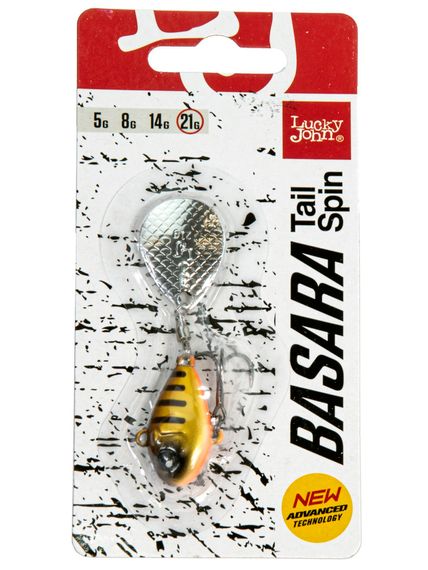 Тейл-спиннер Lucky John BASARA TAIL SPIN 21.0г 007 в блистере