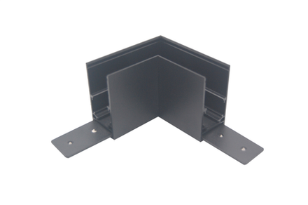 509127P Соединитель угловой UNO PRO для треков 509027P, 509037P ЧЕРНЫЙ