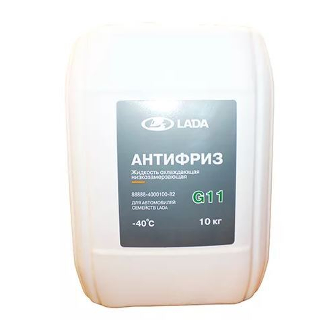 Антифриз АвтоВаз зеленый G11 10 кг