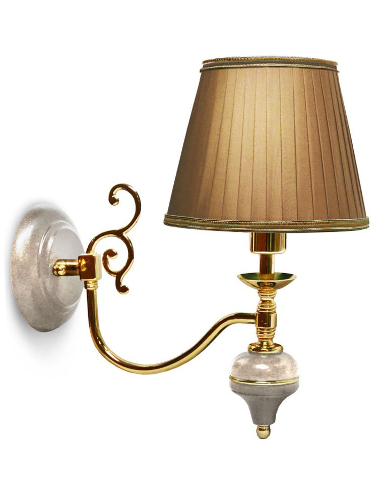 Бра сосна(лента,тесьма) (№3,плафоны зеленые)