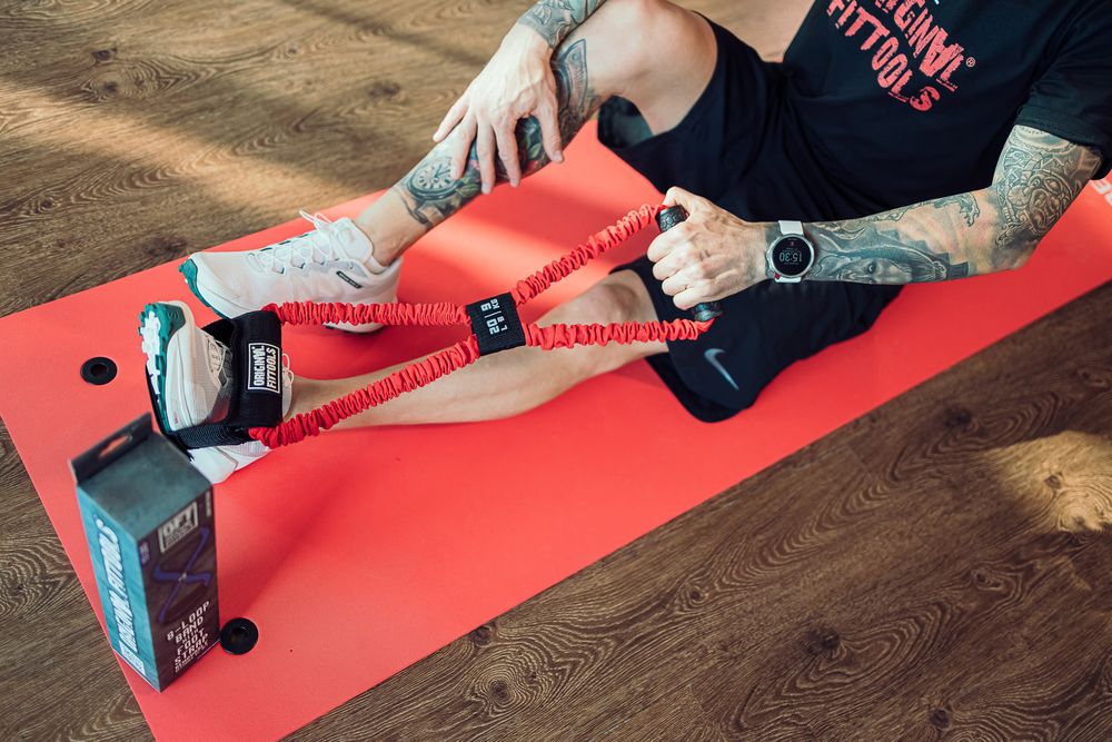 Эспандер-восьмерка среднее сопротивление