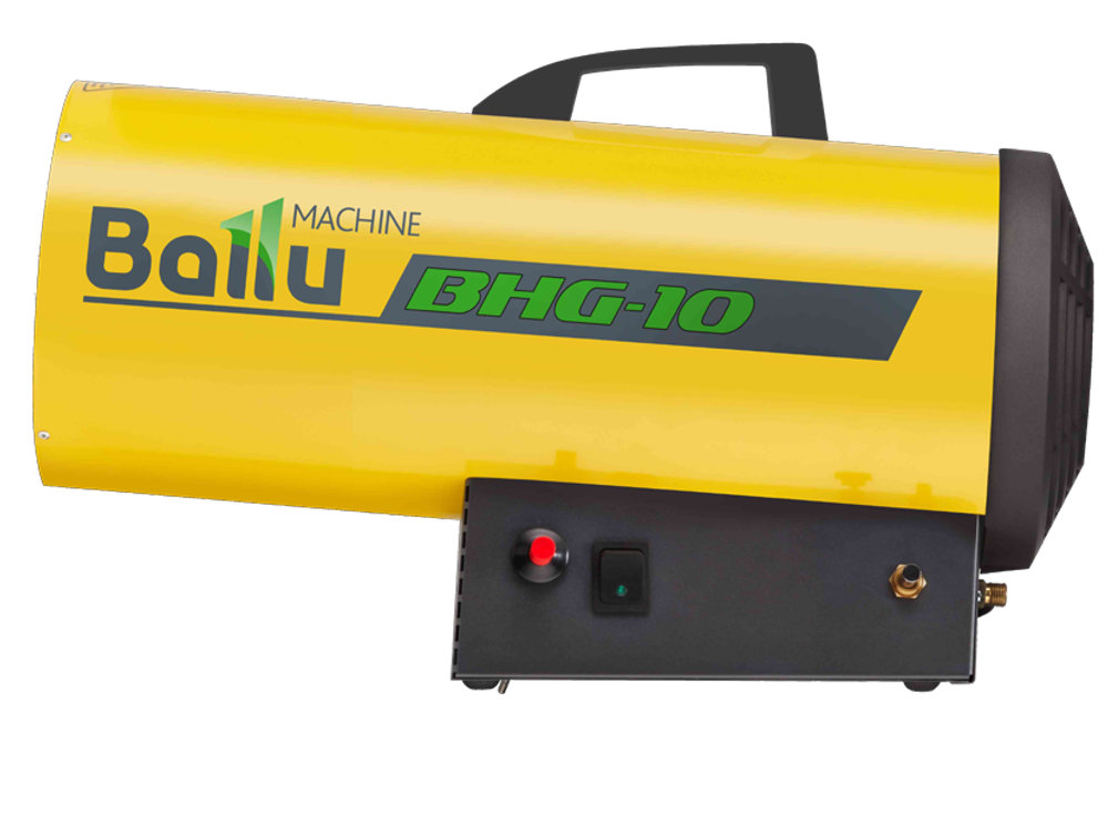 Тепловая пушка газовая Ballu BHG-10 - [10 кВт / 270 м3/час]