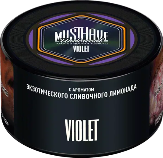 Табак для кальяна Must Have Undercoal 25г Violet (Экзотический сливочный лимонад)