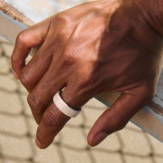 Умное кольцо Oura Ring 4 Ceramic Cloud