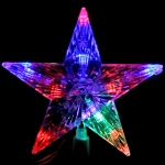 Фигура светодиодная ЗВЕЗДА ДЛЯ ЁЛКИ 10 ламп RG/RB, 15 см