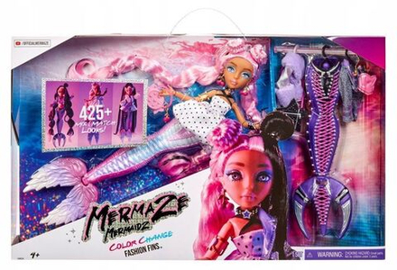 Кукла Mermaze Mermaidz Fashion Fins Morra - Модная кукла-русалка Морра, меняющая цвет 585206