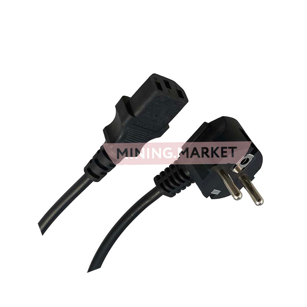 Сетевой шнур 16А сечение 1,5 мм