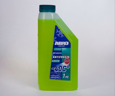 Антифриз зелёный 1кг ABRO