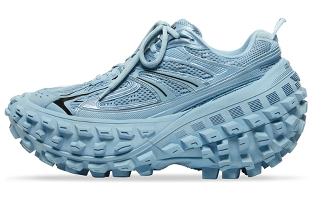 Balenciaga Bouncer Screw Sneakers "Blue Mesh And Nylon"