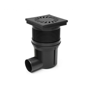 Трап канализационный с боковым сливом MCH Chudej 332 V Li, D50, гидрозатвор - чугун