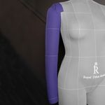 Правая рука для манекена Моника Royal Dress forms Фиолетовый размер 50-52