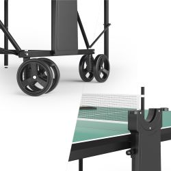 Теннисный стол UNIX Line Compact indoor 18mm MDF (Green)