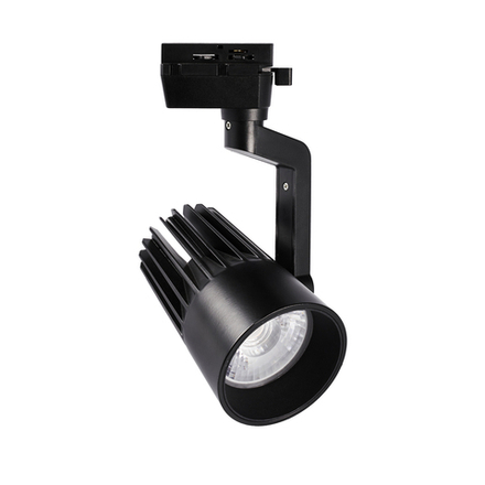 ULB-Q274 40W-4000К BLACK Светильник-прожектор светодиодный трековый. 3600 Лм. Белый свет 4000К. Корпус черный. ТМ Volpe.