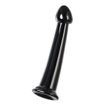 Черный фаллоимитатор 18см ToyFa Jelly Dildo M 882026-5