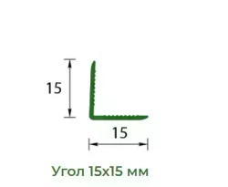 Угол ПВХ "Деконика" 265 Клен патина 15х15х2700 мм