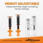 Комплект для автомобиля Ford Mustang 2005-2014 Assembly Coilovers Kits Adj. Height and Mounts lowering kit
