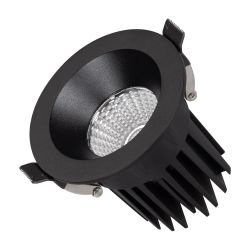 Светильник MS-ATOLL-BUILT-R86-10W Warm3000 (BK, 60 deg, 230V) (Arlight, IP54 Металл, 5 лет) 041573