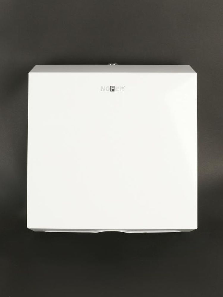 Диспенсер бумажных полотенец нерж. сталь TISSUE 04006.W белый