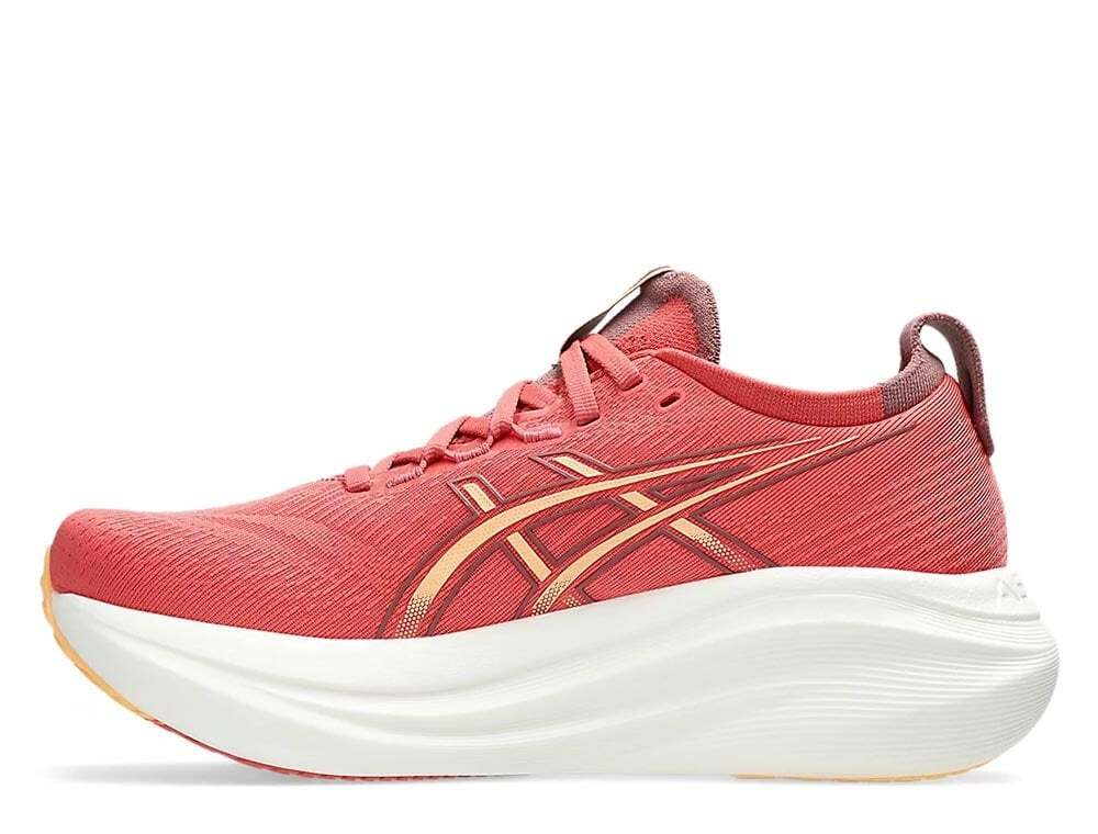Кроссовки для бега женские Asics Gel-Nimbus 27 кораллово-оранжевые