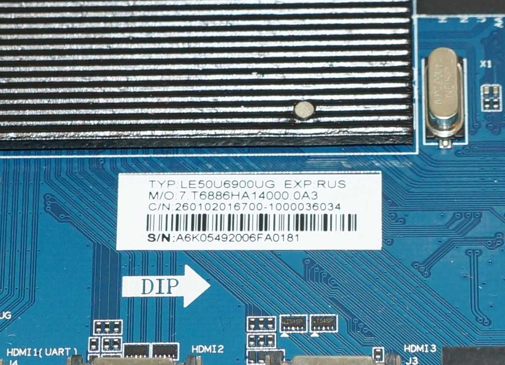 CV6886H-A main board для телевизора HAIER LE50U6900UG