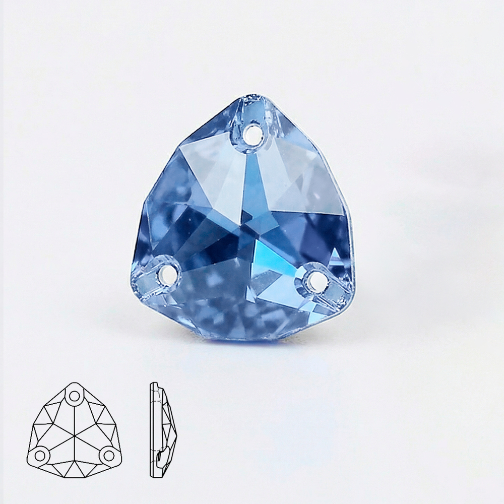 Стразы Trilliant Sapphire