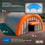 Мобильный ремонтный ангар «Пункт Перезапуска» 25×12×9 м
