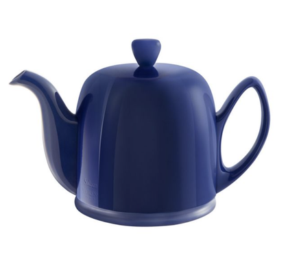 SALAM Blue Gourmet Monochrome - Чайник заварочный на 4 чашки, 700 мл, синий, фарфор