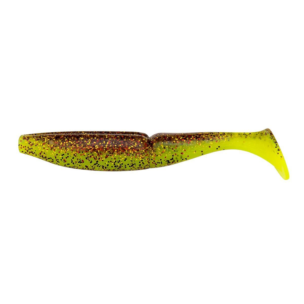 Виброхвост Guru 5,0"/12,7 см Golden Lime  5шт. (HS-31-048) Helios