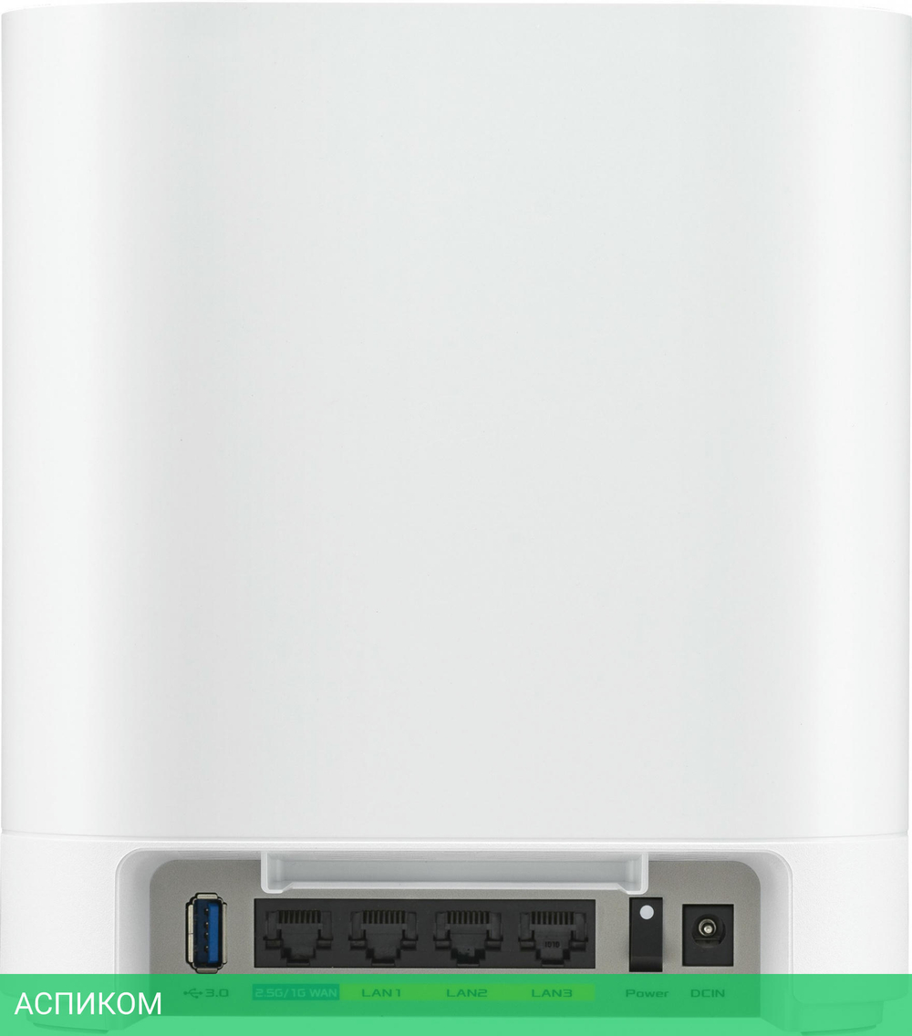Роутер Asus EBM68 белый 2pk (90IG07V0-MO3A40)