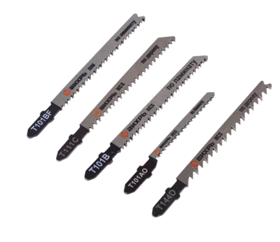 Набор пилок для лобзика по дереву 5шт Вихрь