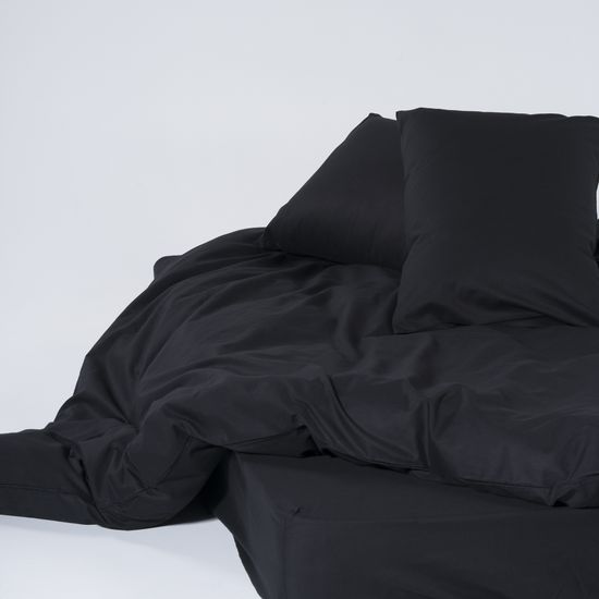 КПБ  Black Style, ЕВРО , 50х70, простыня 200х200х30  DOMTEKC