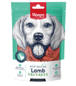 Wanpy Dog Лакомство для собак Сосиски из мяса ягненка, 100гр