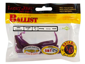 Мягкая приманка Lucky John BALLIST 2.0in (50 мм), цвет S13, 15 шт.