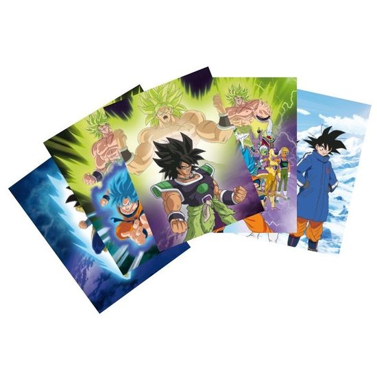 Открытка Dragon Ball BROLY Postcards DBS Broly Set 1 x5 (14,8x10,5)* ABYDCO557