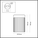 5047/15LC ODL Светильник LED 15Вт 4000К 220В IP20 L-VISION