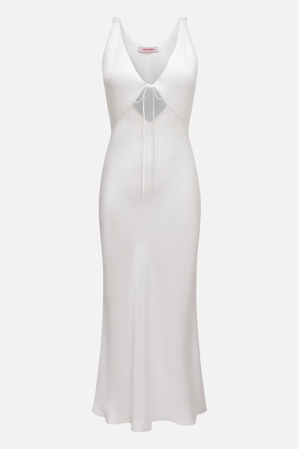 Платье с фигурным лифом