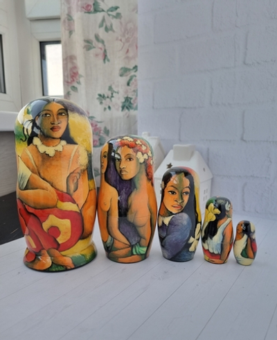 Матрёшка " Гоген" 5мест 18см