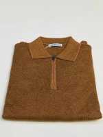 Лонгслив мужской,Поло с длинным рукавом