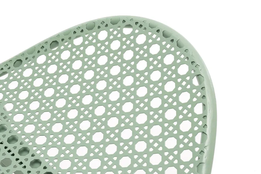 "Гермес" стул стальной, цвет мятный