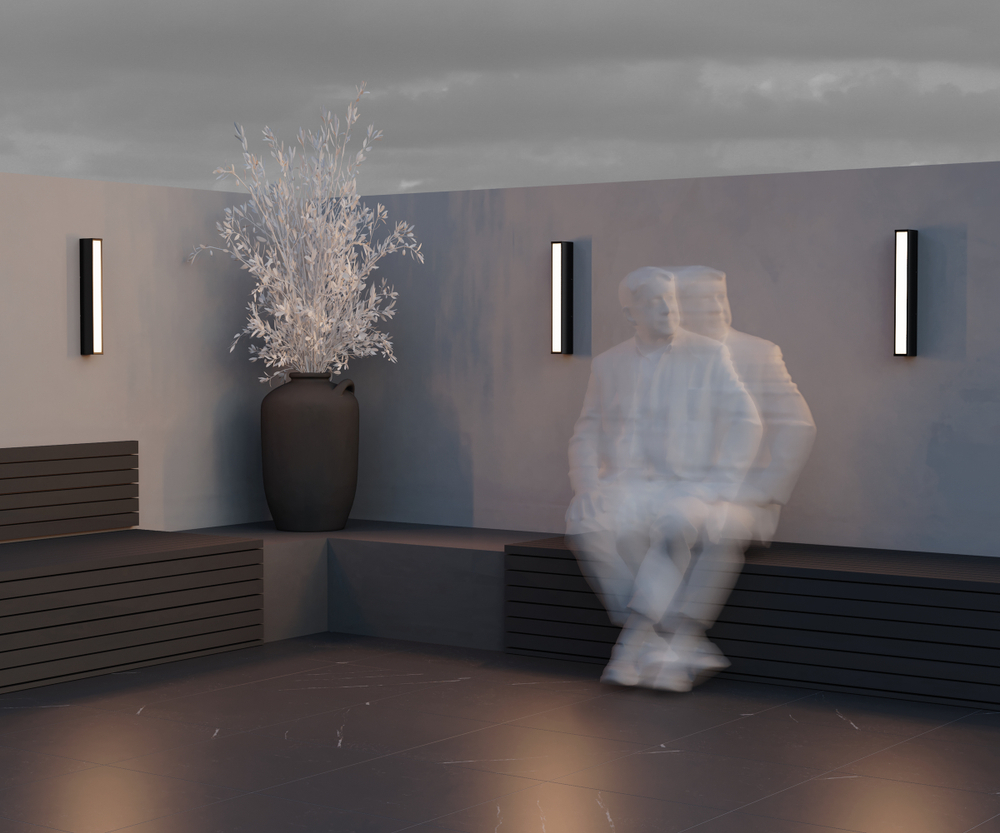 Уличный настенный светильник Outdoor O571WL-L20B3K