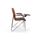 Кресло Самба Софт хром со столиком, экокожа Santorini