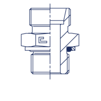 Штуцер FH DL28 33х2 (корпус)