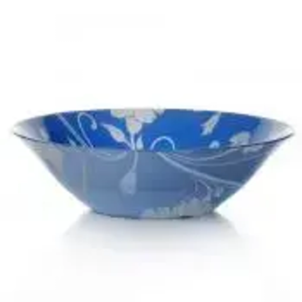 Салатник стеклянный 23см «Серенейд» блю 10415SLBD2