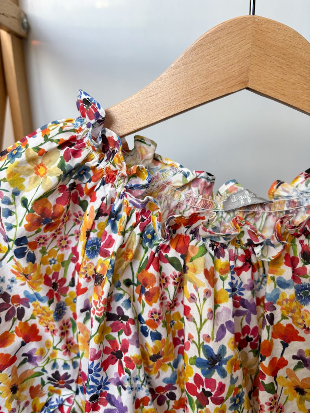 Хлопковая блузка Il Gufo, 128