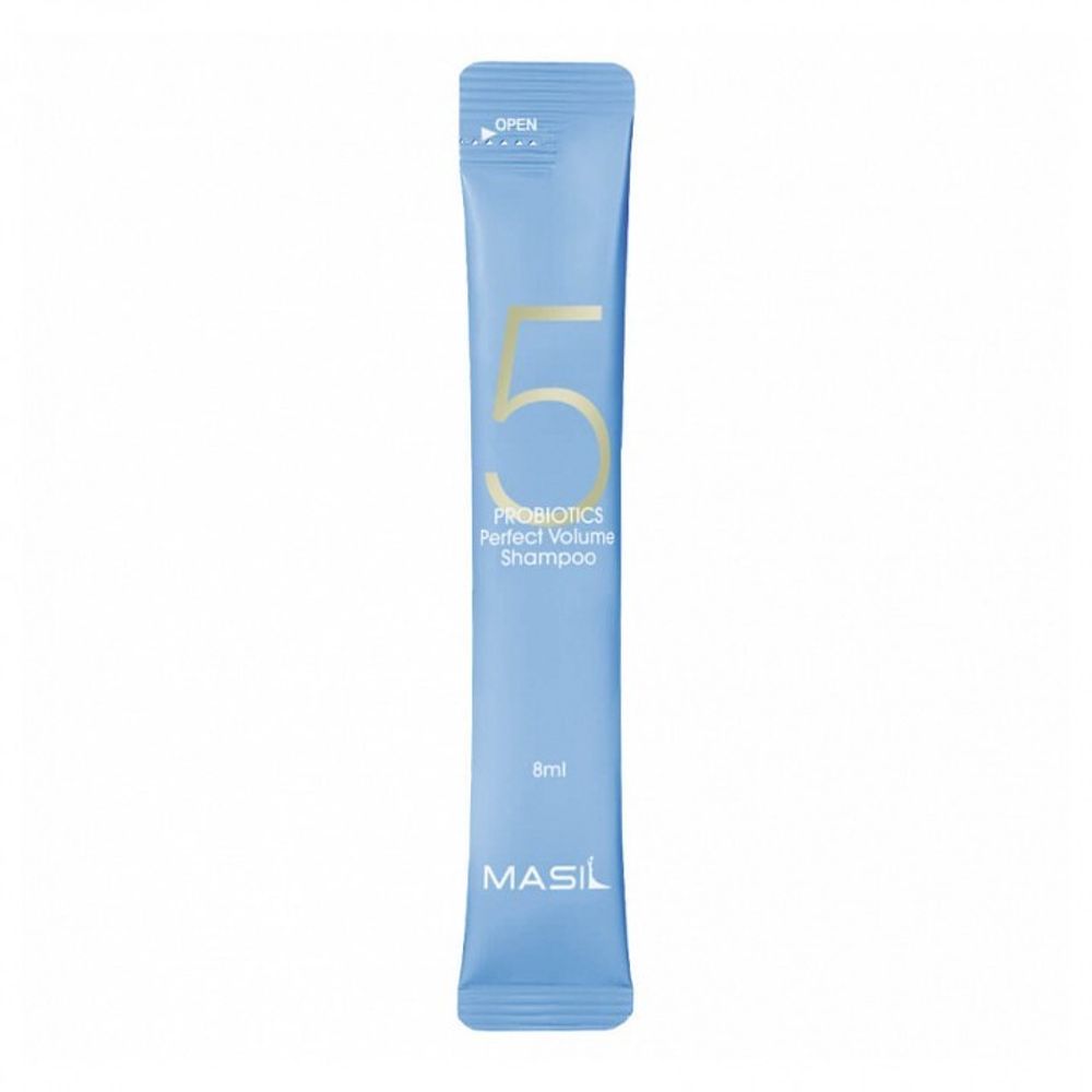 Шампунь для объема волос с пробиотиками Masil 5 Probiotics Perpect Volume Shampoo, 8 мл - 1 шт.