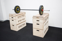 Дополнительная секция тяжелоатлетических плинтов 6 см (пара, материал-фанера)